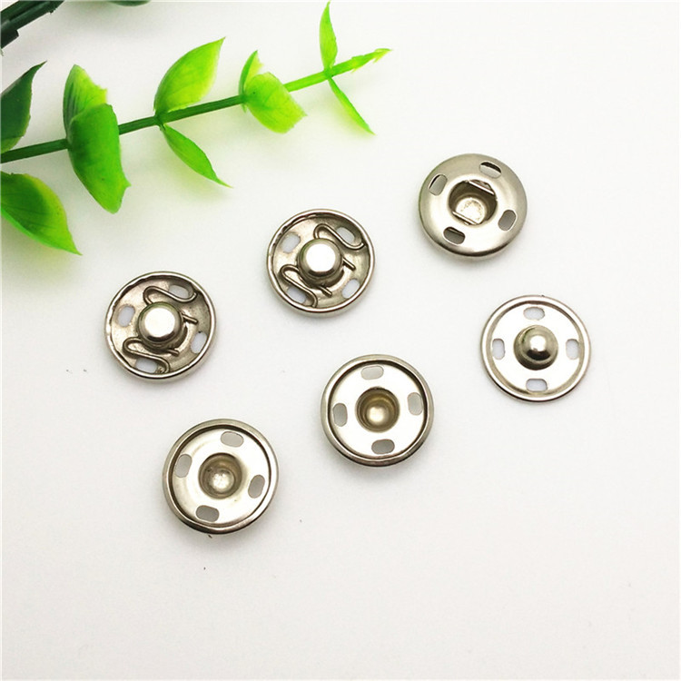 嘉善恒盛服装辅料厂 专业直销10mm金属暗扣，高品质服装辅料的不二之选